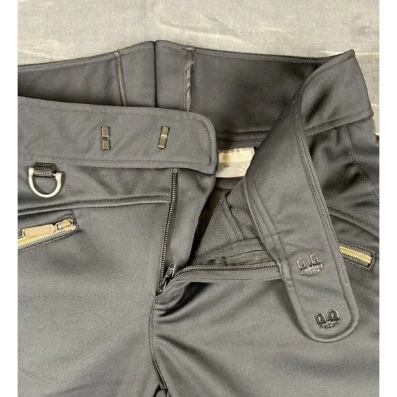 Athleta Women’s Size 10P Black Ski Snowboard Soft Shell Lined Pants - Picture 4 of 14